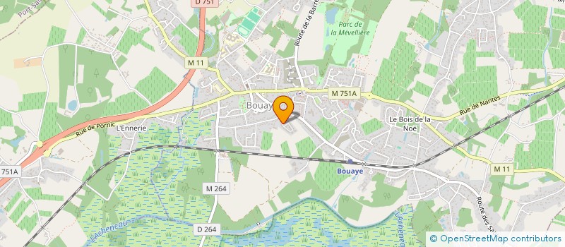 localisation de l'entreprise MADAME JULIE CAILLON  SAINT-AIGNAN-GRANDLIEU