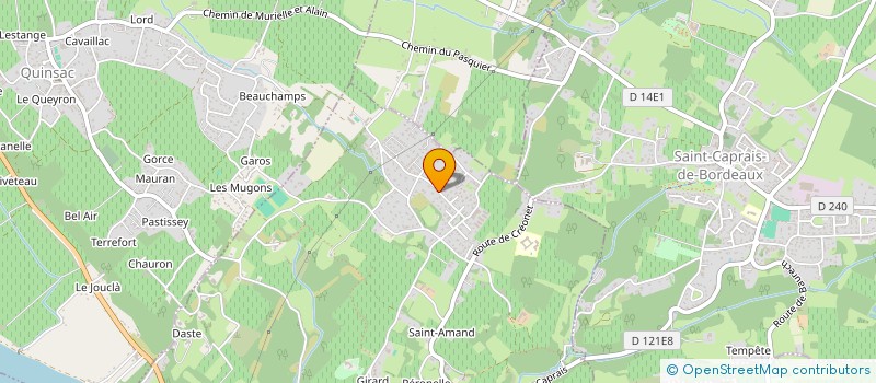 localisation de l'entreprise MADAME JULIE CAMOU-JUNCAS  CAMBES