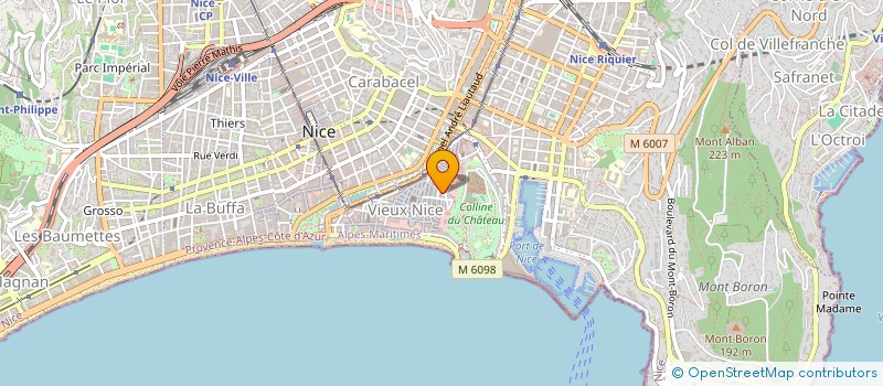 localisation de l'entreprise MADAME JULIE CANNET à NICE