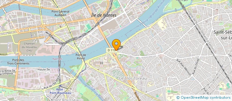localisation de l'entreprise MADAME JULIE CARRA à NANTES
