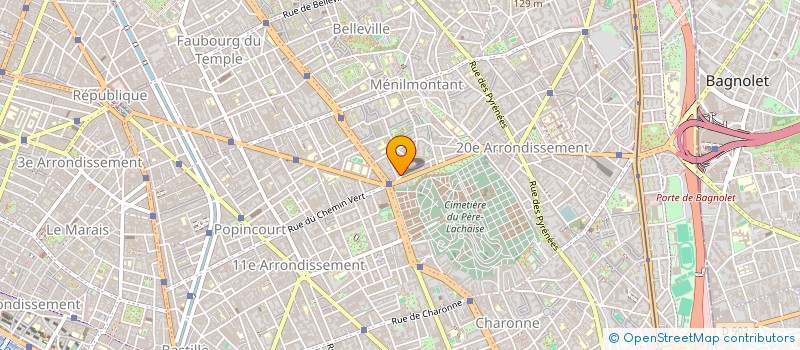 localisation de l'entreprise MADAME JULIE CARRERE  PARIS