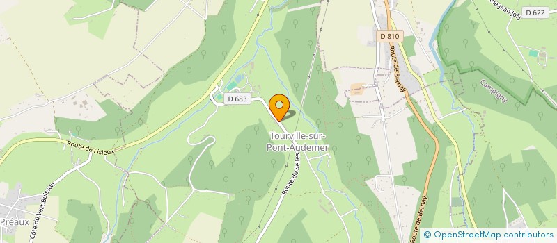 localisation de l'entreprise MADAME JULIE CARTEL  TOURVILLE-SUR-PONT-AUDEMER