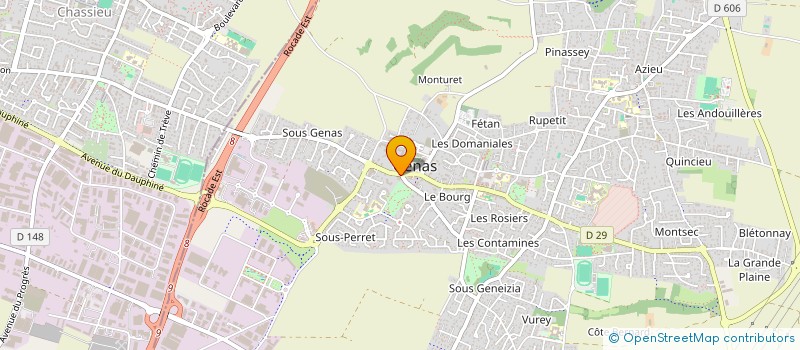 localisation de l'entreprise MADAME JULIE CASTANO  SAINT-PRIEST