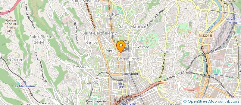 localisation de l'entreprise MADAME JULIE CASTROS  NICE