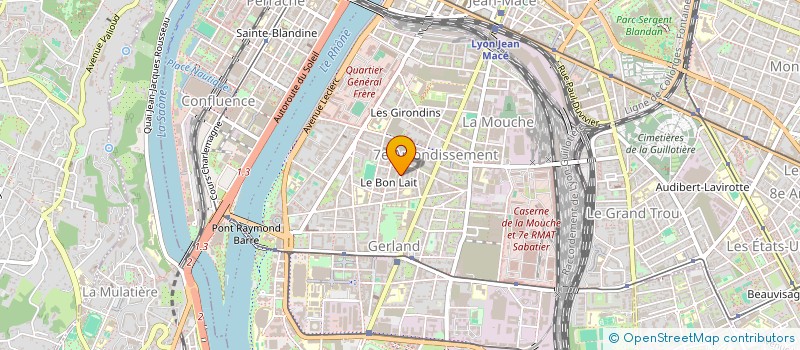 localisation de l'entreprise MADAME JULIE CATROS  LYON