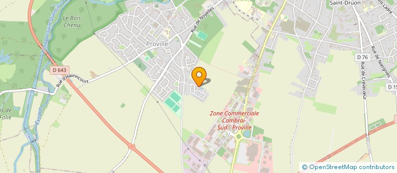 localisation de l'entreprise MADAME JULIE CAUDRELIER à PROVILLE
