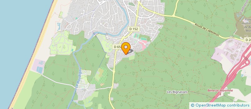 localisation de l'entreprise MADAME JULIE CAUSSE  CAPBRETON