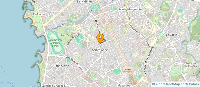 localisation de l'entreprise MADAME JULIE CAVIGIOLI  MARSEILLE