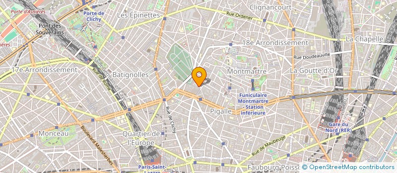 localisation de l'entreprise MADAME JULIE CAZAUX  PARIS