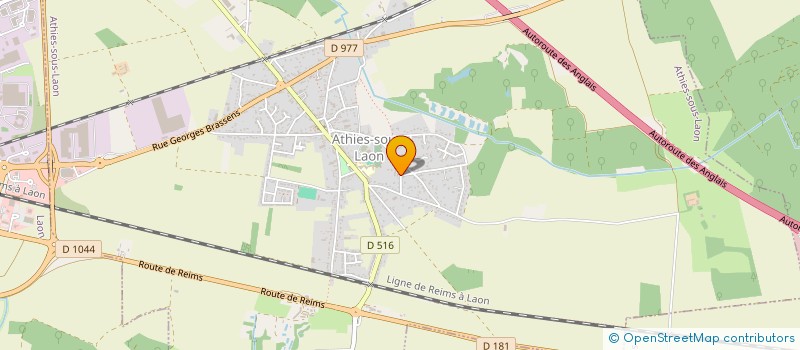 localisation de l'entreprise MADAME JULIE CECCANTINI  SOISSONS