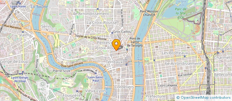 localisation de l'entreprise MADAME JULIE CETAN à LYON