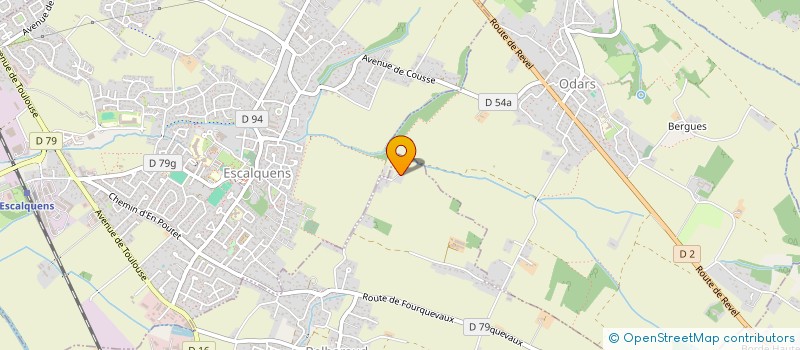 localisation de l'entreprise MADAME JULIE CHAINE  BELBERAUD