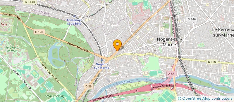 localisation de l'entreprise MADAME JULIE CHALMIN  NOGENT-SUR-MARNE