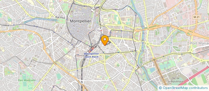localisation de l'entreprise MADAME JULIE CHAMBOULEYRON à MONTPELLIER