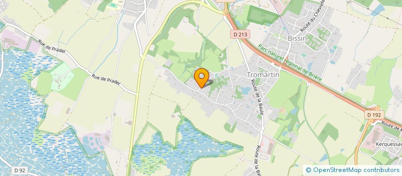 localisation de l'entreprise MADAME JULIE CHANDELIER  GUERANDE