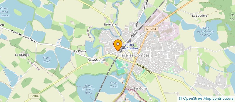 localisation de l'entreprise MADAME JULIE CHAPEL  GENAS