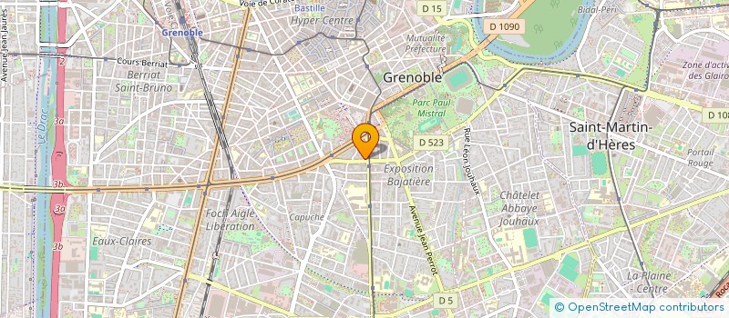 localisation de l'entreprise MADAME JULIE CHAPUIS DORIAN à GRENOBLE