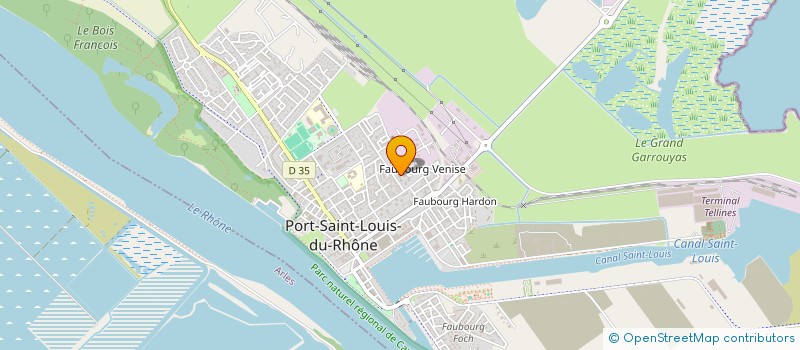 localisation de l'entreprise MADAME JULIE CHARDIGNY à PORT-SAINT-LOUIS-DU-RHONE