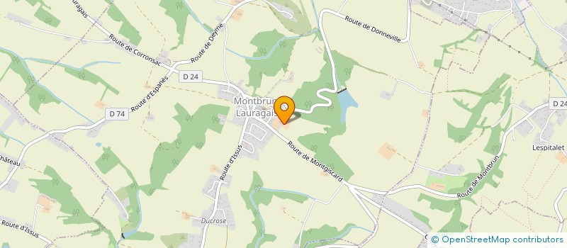 localisation de l'entreprise MADAME JULIE CHARLIER à MONTBRUN-LAURAGAIS