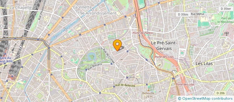 localisation de l'entreprise MADAME JULIE CHARLOTTE FUZFA  PARIS