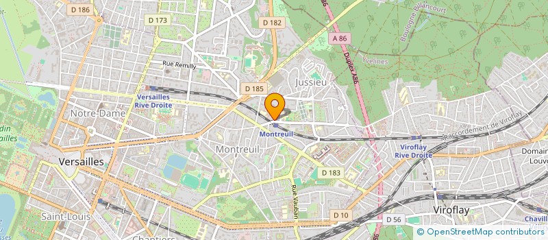 localisation de l'entreprise MADAME JULIE CHASSIGNEUX à VERSAILLES