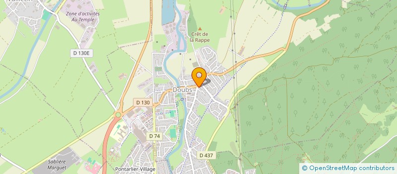 localisation de l'entreprise MADAME JULIE CHATARD  DOUBS