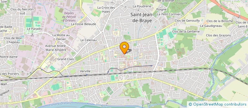 localisation de l'entreprise MADAME JULIE CHATELIER  SAINT-JEAN-DE-BRAYE