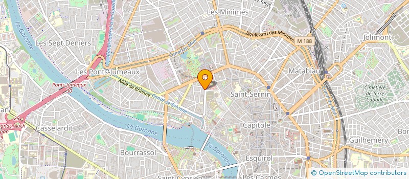 localisation de l'entreprise MADAME JULIE CHEA à TOULOUSE