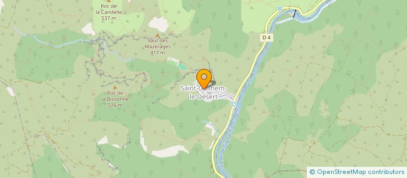 localisation de l'entreprise MADAME JULIE CHEMLA  SAINT-GUILHEM-LE-DESERT