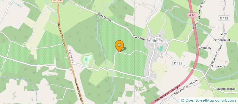 localisation de l'entreprise MADAME JULIE CHENU  COIMERES