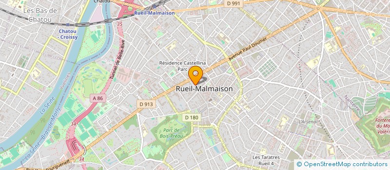 localisation de l'entreprise MADAME JULIE CHEROUVRIER à RUEIL-MALMAISON