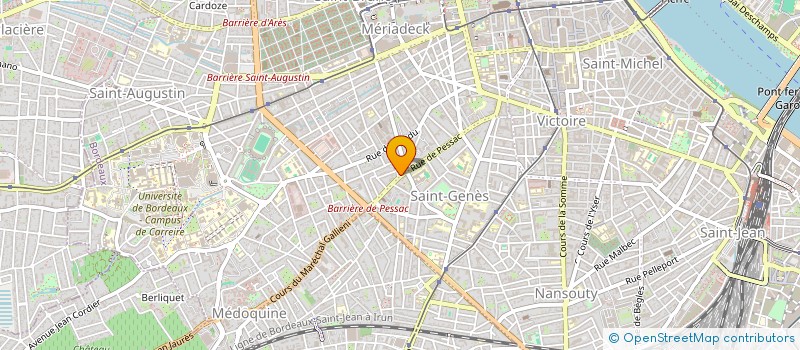 localisation de l'entreprise MADAME JULIE CHEVAILLER  BORDEAUX