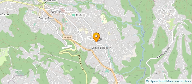 localisation de l'entreprise MADAME JULIE CHEVALLIER  VENCE