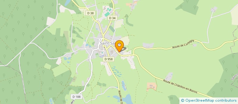 localisation de l'entreprise MADAME JULIE CHILARSKI  SAINT-SAULGE