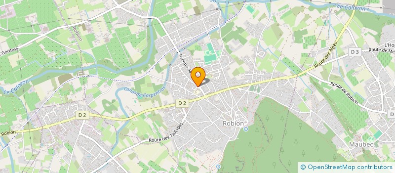 localisation de l'entreprise MADAME JULIE CHILOT  ROBION