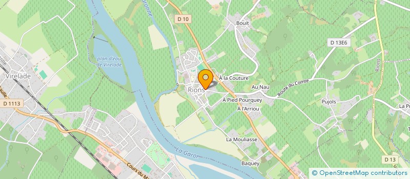 localisation de l'entreprise MADAME JULIE CHIVA  RIONS