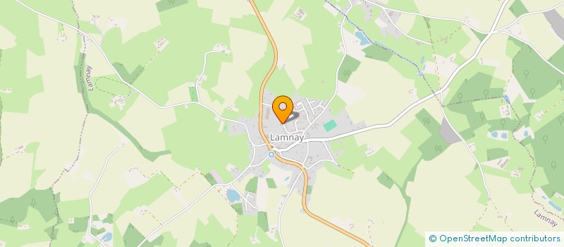 localisation de l'entreprise MADAME JULIE CHOISIER  LAMNAY