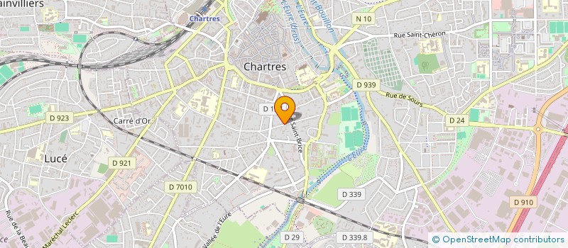 localisation de l'entreprise MADAME JULIE CHOUSSY à CHARTRES