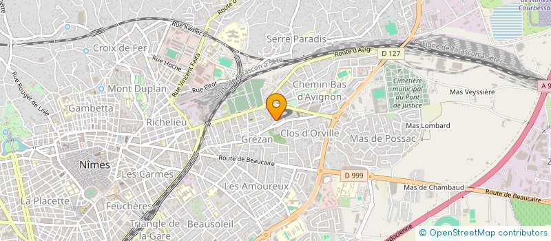 localisation de l'entreprise MADAME JULIE CIVIDINO  NIMES