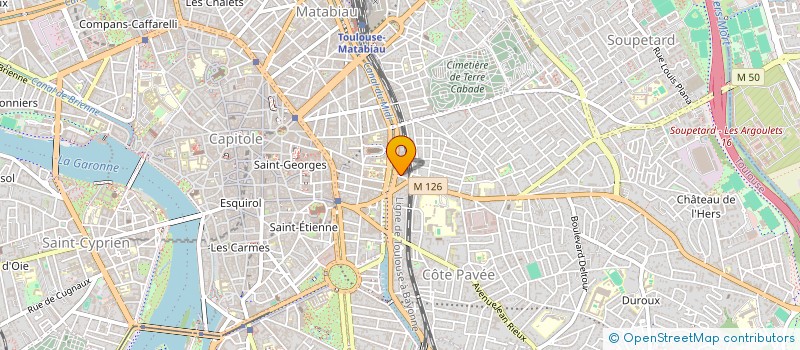 localisation de l'entreprise MADAME JULIE CLARET  BOULOGNE-SUR-GESSE