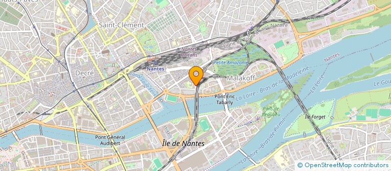 localisation de l'entreprise MADAME JULIE CLAUDE à NANTES