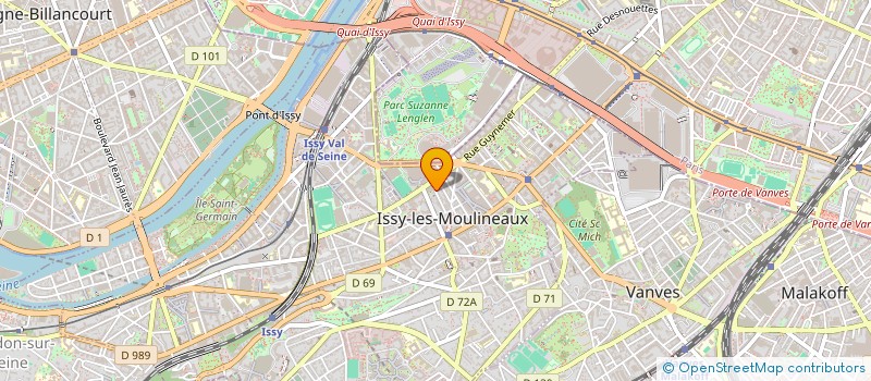 localisation de l'entreprise MADAME JULIE CLAVIER à ISSY-LES-MOULINEAUX