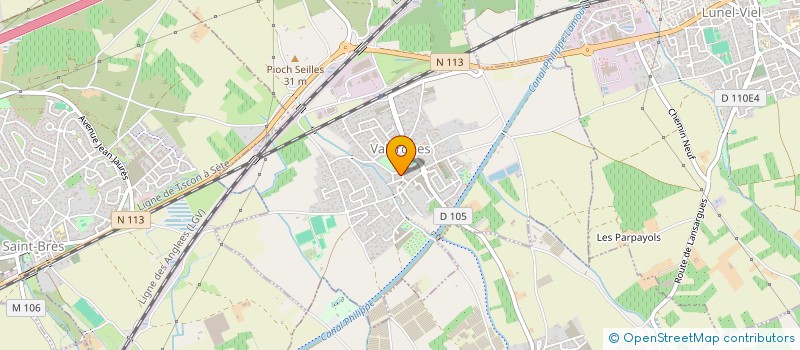 localisation de l'entreprise MADAME JULIE CLOSIER  VALERGUES