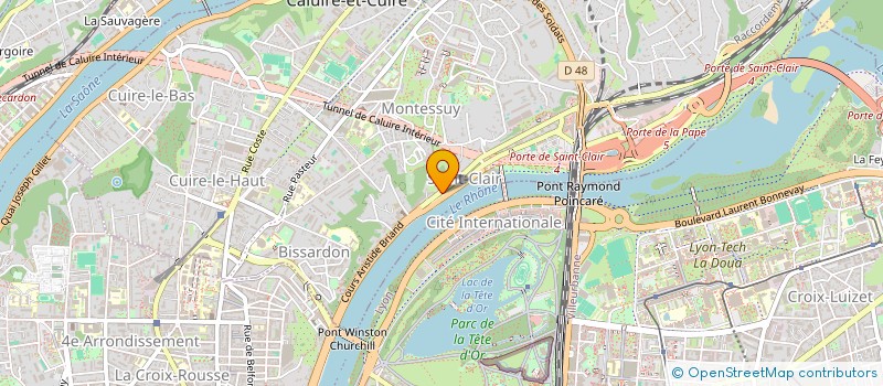 localisation de l'entreprise MADAME JULIE CLOYE  LYON