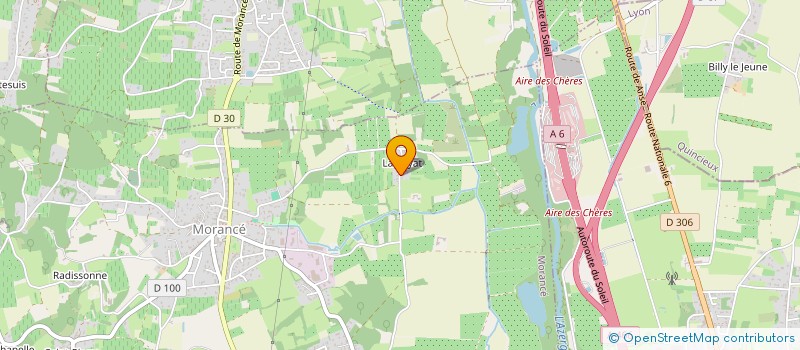 localisation de l'entreprise MADAME JULIE COCHET  MORANCE