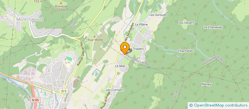 localisation de l'entreprise MADAME JULIE COGOI  VAULNAVEYS-LE-BAS