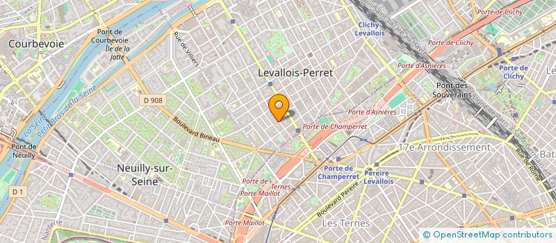 localisation de l'entreprise MADAME JULIE COHEN à LEVALLOIS-PERRET