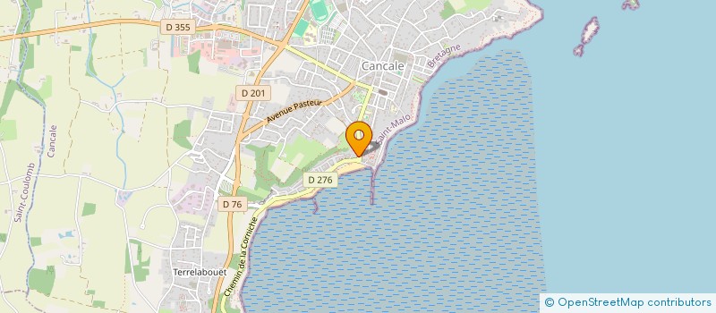 localisation de l'entreprise MADAME JULIE COLAS  CANCALE