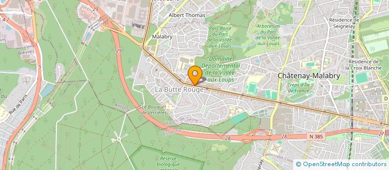 localisation de l'entreprise MADAME JULIE COLLARD  CHATENAY-MALABRY