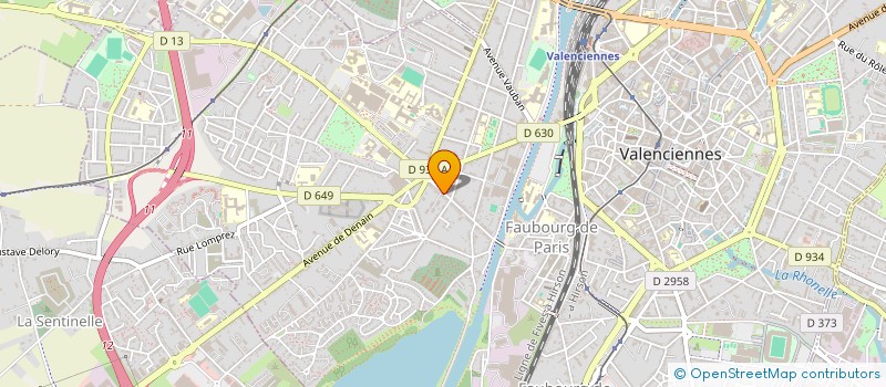 localisation de l'entreprise MADAME JULIE COLLET à VALENCIENNES
